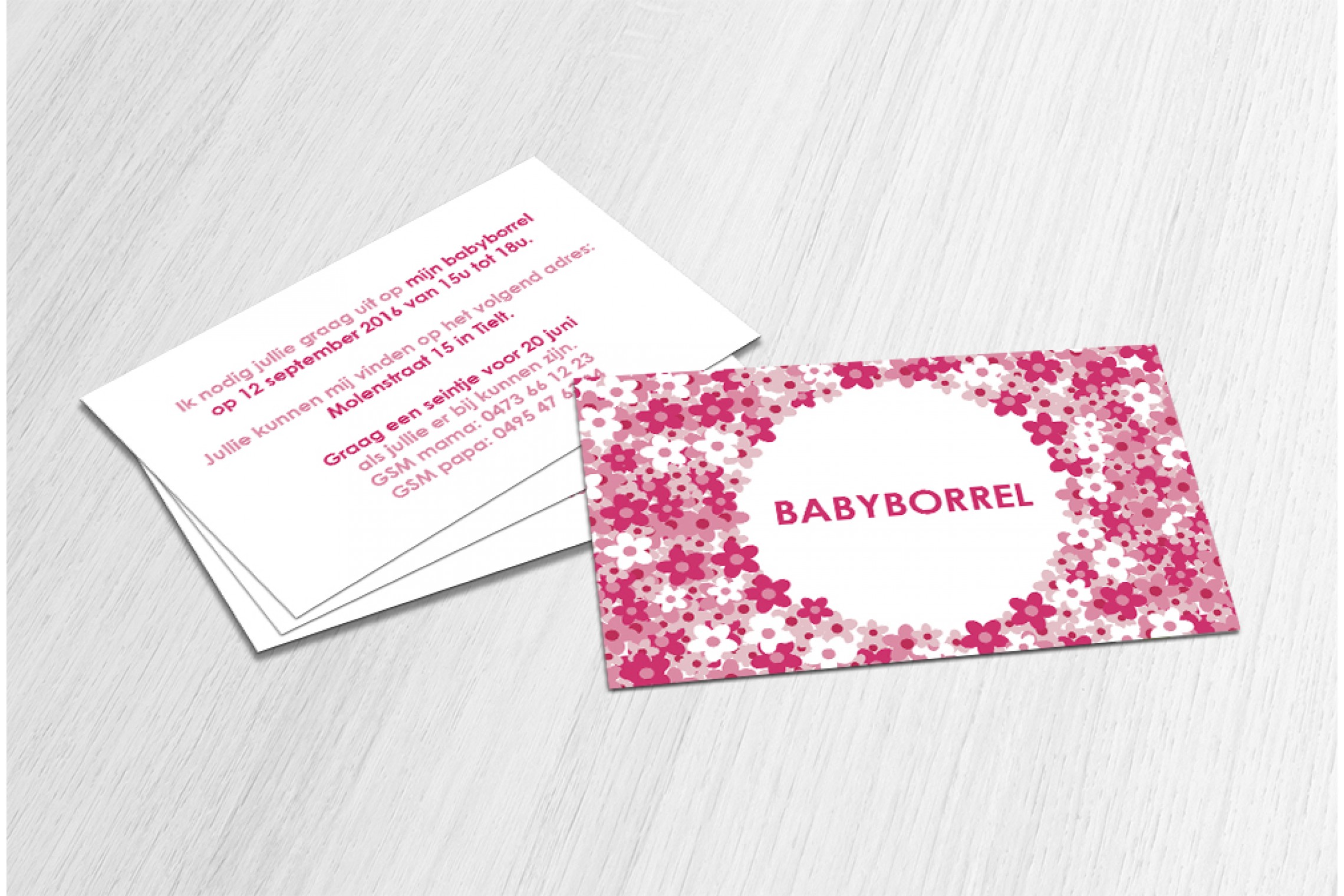 Roze bloemen